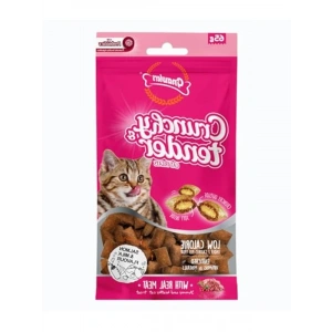 Somonlu, Sütlü Prebiotik Kedi Ödül Maması, 65 g