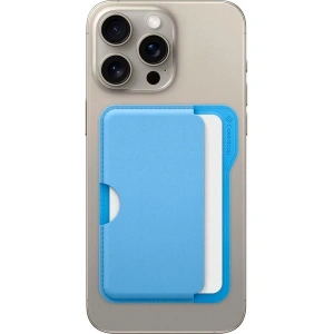 Spigen Caseology Apple iPhone için MagSafe özellikli 3 Kartlı Manyetik Cüzdan Folder Pop Wallet Sky Blue - AFA07231