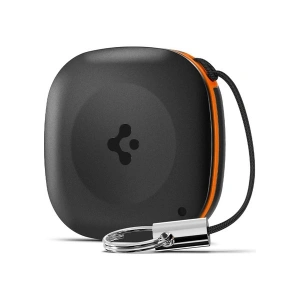 Spigen TagMe Tracker Apple iOS Uyumlu Akıllı GPS Takip Cihazı Bluetooth ile Kolay Kurulum (Değiştirilebilir Pil) Black - AHP07580