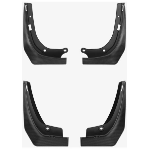 Spigen Tesla Model 3 (2023) WeatherBloc (Carbon Edition) Çamurluk 4lü Set TO300 Black - ACP04511