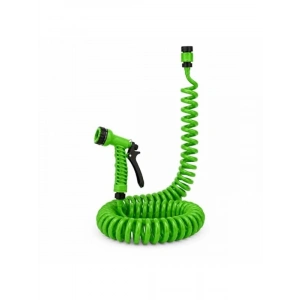 Spiral Bahçe Sulama Hortumu Seti, 10 Metre, 7 Fonksiyonlu