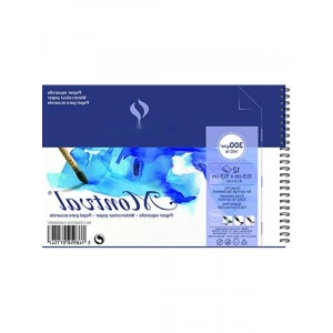 Spiralli Eskiz ve Resim Defteri, 12 Sayfa, 5x15 cm, 300g