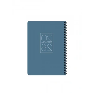 Spiralli Haftalık Ajanda, Mavi Renk, 2026 Modeli