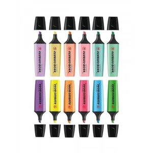 Stabılo 6 Pastel 6 Canlı Renk Boss 12Li Kalem Seti