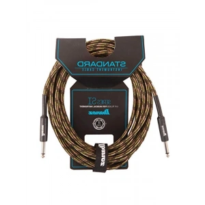 Standart Enstrüman Kablosu, 2 Düz Fiş, 6,10 m