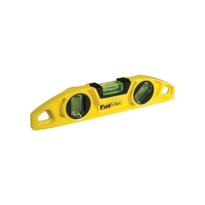 Stanley 0-43-603 Torpedo Mıknatıslı Mini Alüminyum Su Terazisi 22 cm