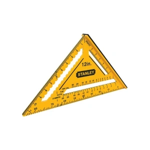Stanley STHT46011 Çift Renkli Abs Plastik Inç Ölçülü Gönye 12 (300 Mm)