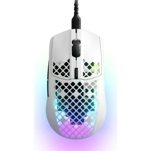 SteelSeries Aerox 3 Snow Kablolu Gaming Mouse