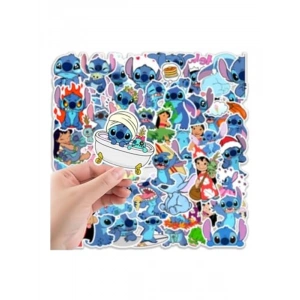 Stitch Seri 2 Defter Suluk Laptop Notebook Tablet Telefon Kılıf Sticker Seti