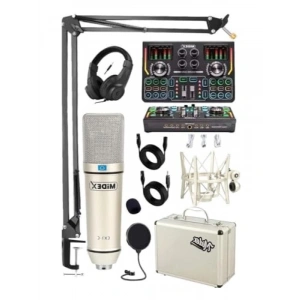 Stüdyo Kayıt Seti - Mikrofon ve Ses Kartı