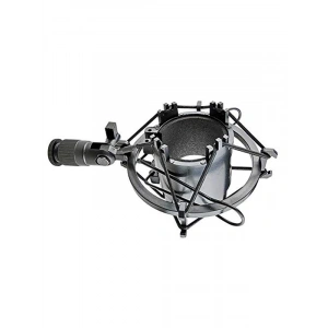 Stüdyo mikrofonu için shock mount, ses kalitesini artırır