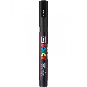 Su Bazlı Poster Markörü - Siyah, 0.9-1.3 mm Uç Kalınlığı