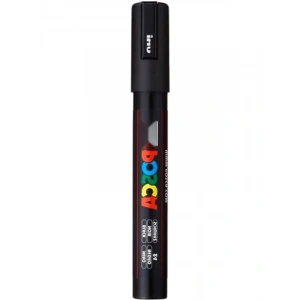 Su Bazlı Poster Markörü - Siyah