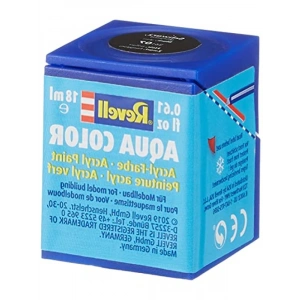 Su Bazlı Siyah Parlak Akrilik Maket Boyası, 18 Ml