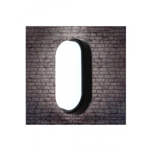 Su Geçirmez 15W Oval Duvar Lambası - Beyaz Işık, 1500 Lümen