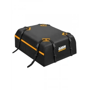 Su Geçirmez Araç Üstü Bagaj Çantası, 415L, Siyah-Turuncu