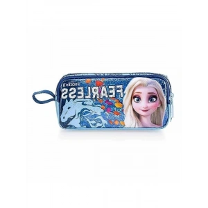 Su İtici Polyester Kalem Çantası - Çift Gözlü Tasarım