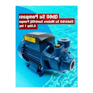 Su Motoru, Bakır Sargı Qb-60, 1 Parmak, 0.55 Hp, 220v