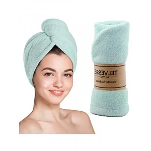 Süper Emici Mikrofiber Saç Havlusu, Hızlı Kuruma Özelliği ile