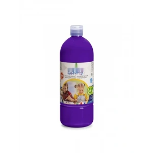Süper Yıkanabilir Tempera Boya - Mor, 1000 ml