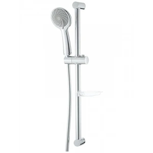 Sürgülü El Duşu Takımı - Duvara Monte, Krom Kaplama