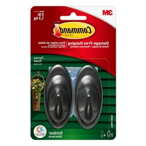 Suya Dayanıklı Dış Mekan Orta Teras Kancaları – Hasarsız Asma Çözümü