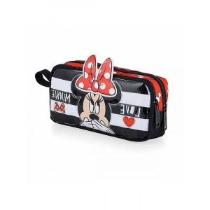 Suya Dayanıklı Polyester Kalem Çantası, Çift Gözlü Tasarım