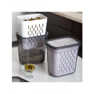 Süzgeçli Çok Amaçlı Saklama Kabı - 2 Litre