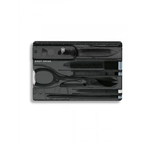 SwissCard Classic Şeffaf Siyah Çok Fonksiyonlu Araç