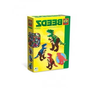 T-Rex Şeklinde Ütü Boncuk Seti