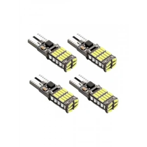 T10 Led 26 Ledli W5W Canbus Ampul, 4 Adet Set