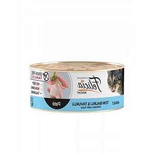 Tahılsız 85 gr Ton Balıklı-Tavuklu Kıyılmış Kedi Maması