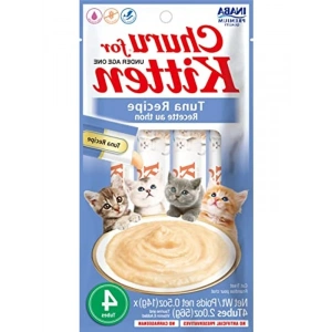 Tahılsız Kedi İkramı - Kremalı Ton Balığı, 4 Tüp, 0.5 Oz