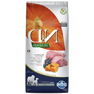 Tahılsız Kuru Köpek Maması, Kuzu ve Yabanmersinli, 12 kg