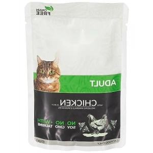 Tahılsız Tavuklu Yaş Kedi Maması (12 x 85 Gr)