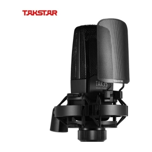 Takstar TAK35 Profesyonel Kondenser Kayıt Mikrofonu - Siyah