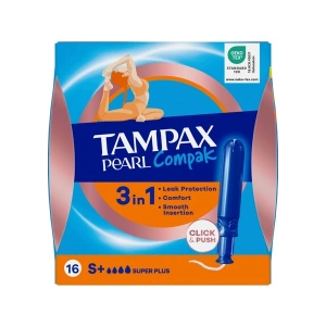 Tampax Compak Tampon Super+ 16 Adet