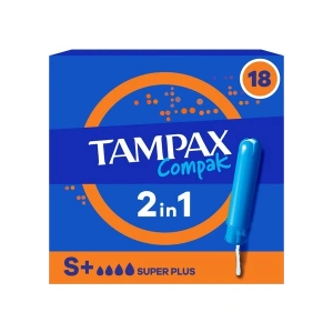 Tampax Tampon Compak Super Plus 18li
