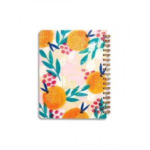 Tasarımcı Spiral Defter - 192 Çizgili Sayfa