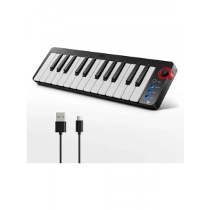 Taşınabilir 25 Tuşlu MIDI Klavye