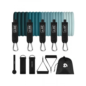 Taşınabilir Antrenman Bantları Seti ile Kapı Çapası