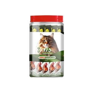 Tavuk ve Ciğerli Sıvı Kedi Ödülü 30x15 Gr
