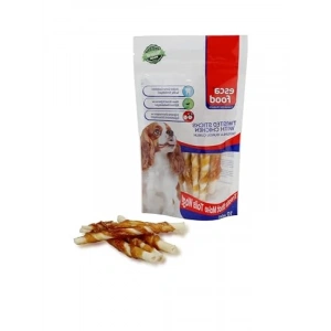 Tavuklu Burgu Kemik - 12 cm, 10lu Paket