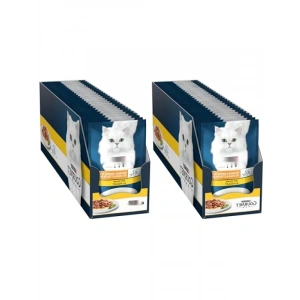 Tavuklu Izgara Kedi Maması, 2 Paket (26 x 85 gr)