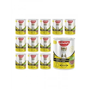 Tavuklu Pate - Yetişkin Kedi Konservesi, 400 Gr x 12 Adet