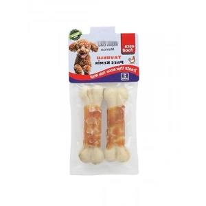 Tavuklu Pres Kemik 12,5 cm - 2li Paket