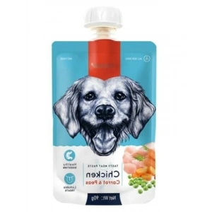 Tavuklu ve Havuçlu Köpek Et Ezmesi - 90 Gr