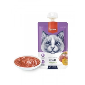 Taze Ördekli ve Balkabaklı Kedi Et Ezmesi, 90 gr