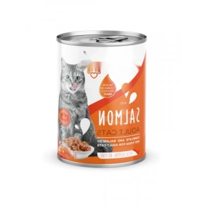 Taze Somon Parça Etli Yaş Mama 400 g x 12 Adet