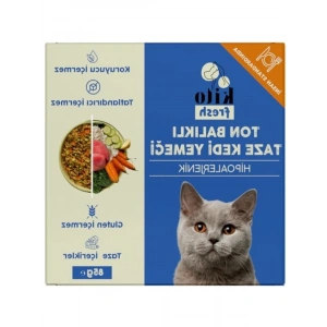 Taze Ton Balıklı Kedi Yemeği, Glutensiz Formülasyon